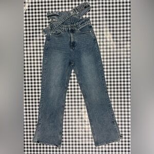 Cider Denim Straight Legs High Waist Jeans Y2K Style Sz M